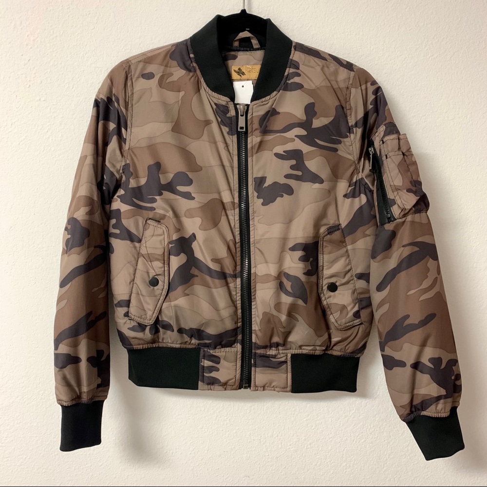 Katsumi Camo Bomber Jacket